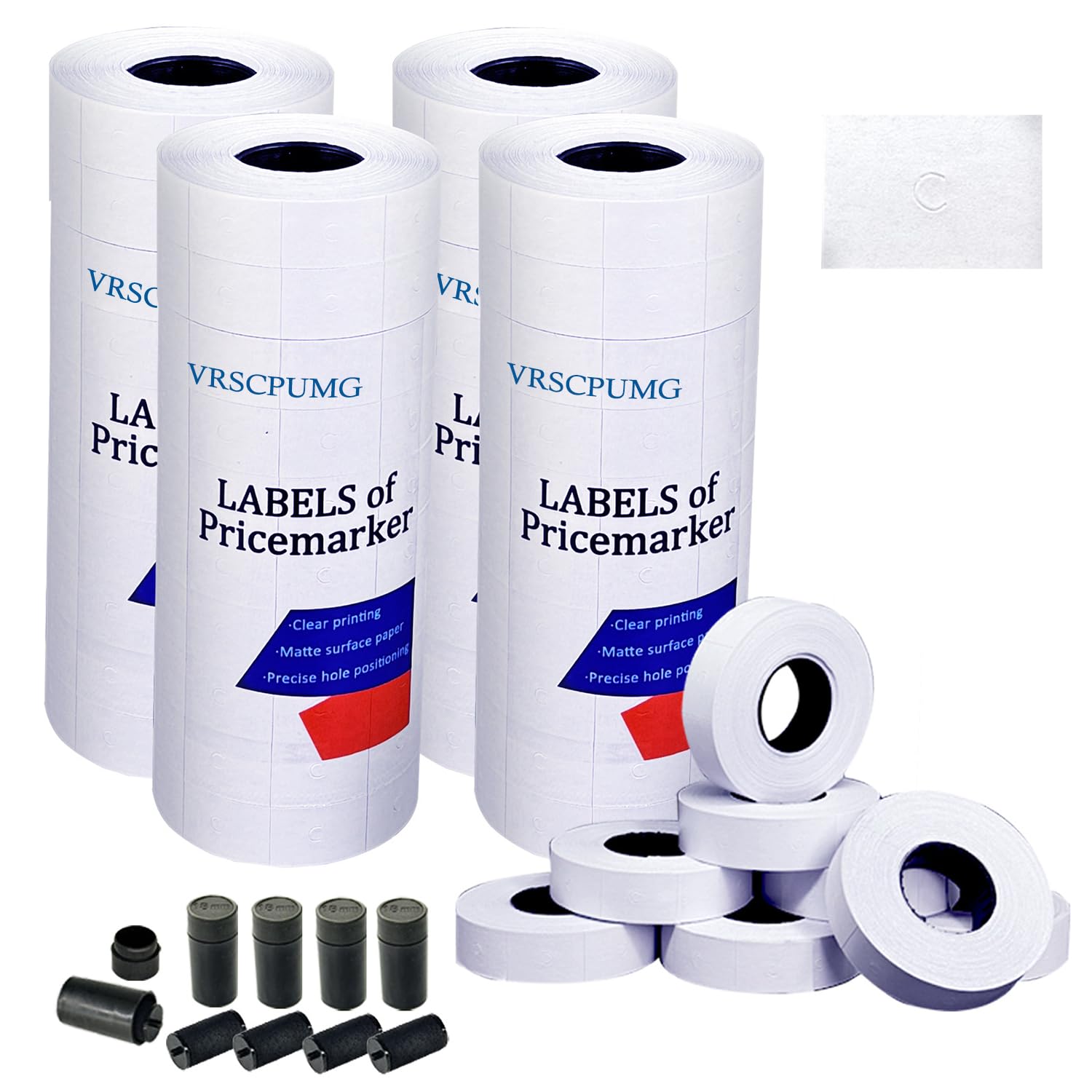 MACCHIA LABEL 6点セット Amazon.com : MX-6600 Price Labels, 1,6000 Blank Price Tag 2-line